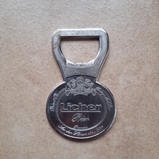 LICHER Bier  "Flaschenöffner" 24 karätig vergoldet, Flaschen-Öffner