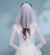 Braut Brautschleier Hochzeit Schleier mit Kamm Kopfschmuck Wedding Party