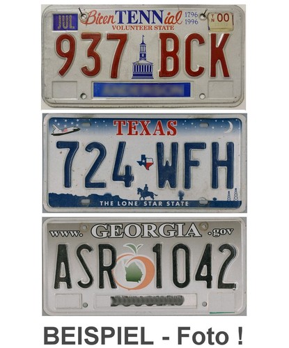 Kennzeichen georgia texas - georgia, +