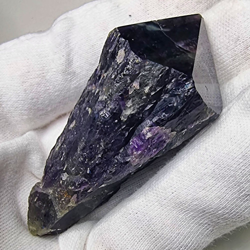 Schwarzer amethyst mit - schwarzer,