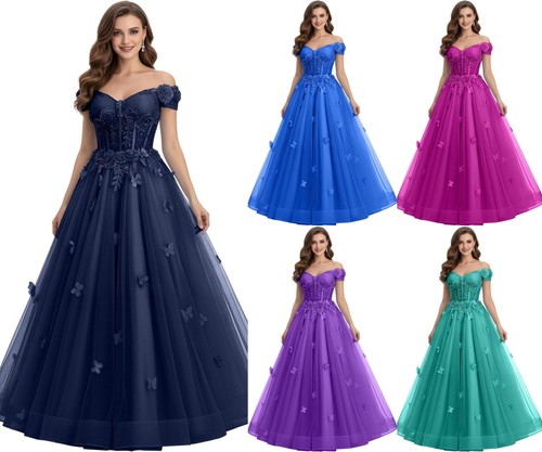 Glitzer ballkleider - glitzer, 3d-