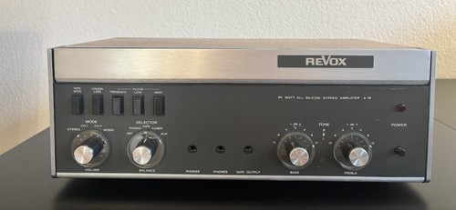 Revox a78 verstärker geprüft - revox,