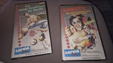 2 X Carina Video Eastern  - Dragon Lee  - Vhs Rarität- no Vmp Glasbox