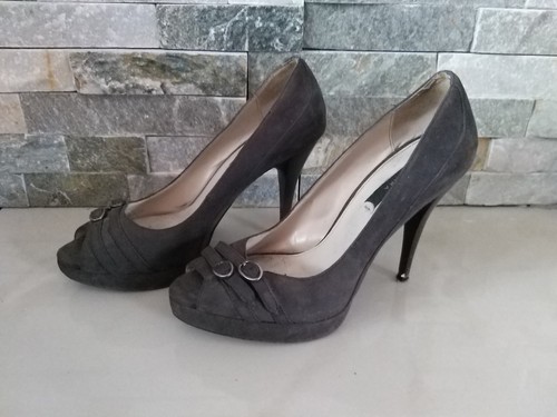 Zara peeptoe pumps plateau - zara,