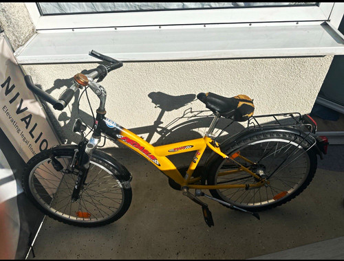 Kinderfahrrad gelb schwarz - kinderfahrrad, gelb/schwarz