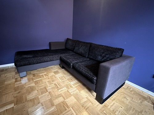 Schwarzes lambert design sofa - schwarzes,