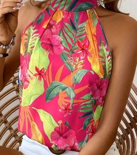 Damen top neckholder - damen,