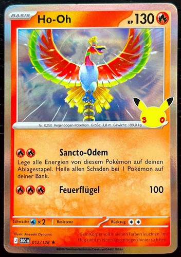 Pokémon tcg 012 128 30c - ho-oh,