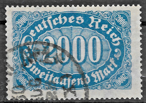 Deutsches reich ziffern - deutsches, 253b