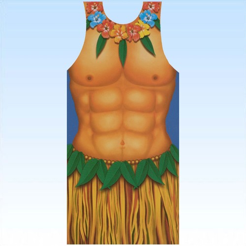 Küchenschürze hawaii mann - hawaii,