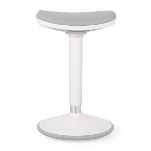 Wiltec sitz stehhocker - stehhocker, grau