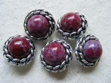 ca 1,7 cm Knopf 5 Stück Steg