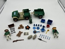 Playmobil 3532 Geländewagen Anhänger Jeep Safari Eigenkreation extra Zubehör