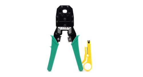 Crimpzangen set für rj45 rj11 - set,