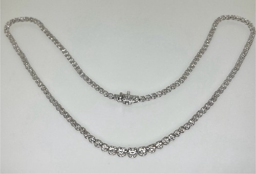Vintage 18ct weißgold diamant - 18ct,
