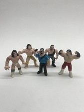 5x Wrestling Mini Figuren WWF