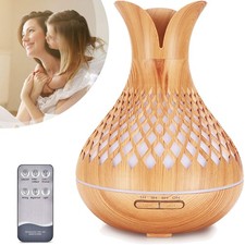Aroma Diffuser 500ml Ultraschall Luftbefeuchter mit Fernbedienung für Zuhause