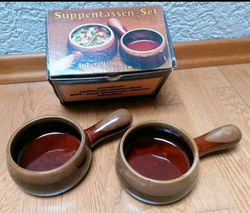 Suppentassen set rustikales - set,