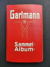 Gartmann Sammelbilderalbum mit unvollständigen und vollständigen Serien