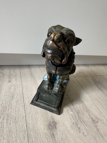 Vintage spardose bulldogge - vintage,