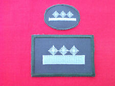 NVA Ärmelabzeichen + Mütze Fallschirmjäger UTV Dienstgrad Stabsfeldwebel FDA