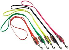 BioThane® verstellbare Führleine, Hundeleine, 2m, genäht - Handmade in Germany