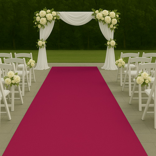 2x50m hochzeitsteppich - 2x50m,