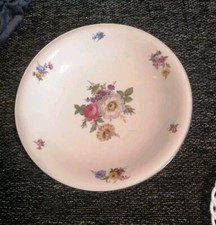 Porzellan Teller groß Obstschale Scherzer Bavaria Germany ?? US ZONE ??