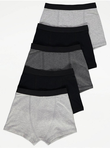 Jungen grau trunks - 5er, pack