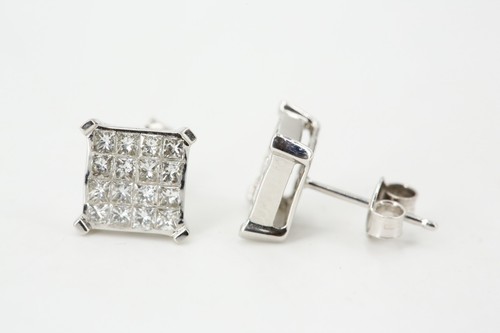 Diamant ohrstecker - 0,96,