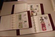 Numisbriefsammlung in drei Bänden MEGASTARK mit vielen seltenen Stücken!!