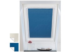 Dachfensterrollo Thermorollo Sonnenschutz Haftfix ohne Bohren Lichtblick B-Ware 