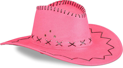 Pink cowboyhut fasching - cowboyhut,
