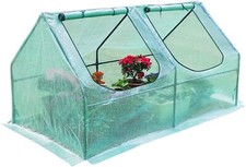 Yorbay Gewächshaus Foliengewächshaus 120 x 60 x 60cm Frühbeet UV,- Winterfest