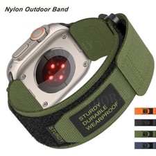 Für Apple Watch Ultra 2 49mm Series 10 9 8 7 6 5 4 3 2 SE Nylon Braided Armband