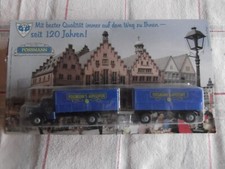 Brauereitruck Werbetruck Possmann Apfelwein Apfelsaft in OVP !!! 1219