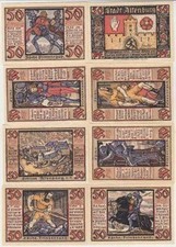 Banknoten notgeld stadt - 8,