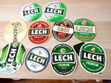 10 Bieretiketten Marke Lech