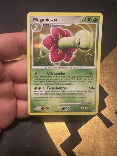 Pokémon karte meganie 123 - karte, 13/123