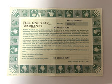 Original Vintage Rolex Uhr 67193  Gebraucht Zertifikat Garantie