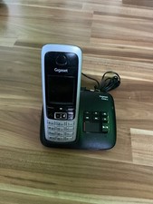  Gigaset C430A Schnurloses Analog DECT Telefon mit AB - Silber/Schwarz 