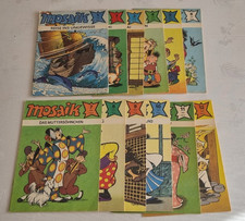 MOSAIK  ABRAFAXE  JAHRGANG   1989   KOMPLETT  12 HEFTE ORIGINAL!!!