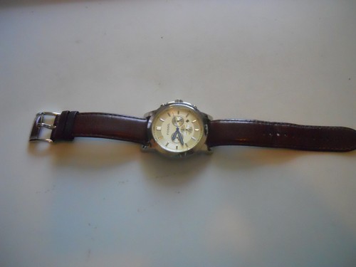 Fossil men chronograph brown - fossil,