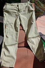 Cargo Hose Damenhose 7/8 Hose aus Baumwolle knöchelfrei, Gr. 40