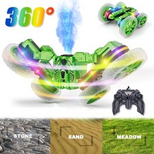 360° RC Stunt Auto Mit Fernbedienung Cool Lights Offroad Kinder Spielzeug Gift