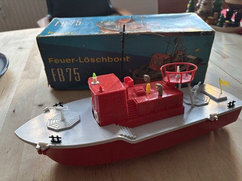 Ddr spielzeug feuerlöschboot - ddr,