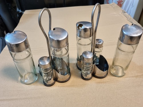 Rostfreie menage teiliges - rostfreie, 4-teiliges