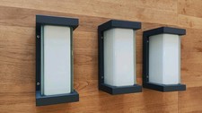 3x Bega 33476 Außenlampe