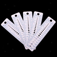 5pcs Stricknadel Messer   Cm Lineal Strickrechner