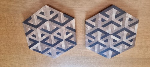 Massivholz hirnholz - 3d,
